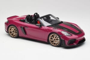 Porsche 718 982 Spyder RS Weissach Package Ruby Star Neo GT Spirit 1:18 GT486 レジン - 画像 4/6