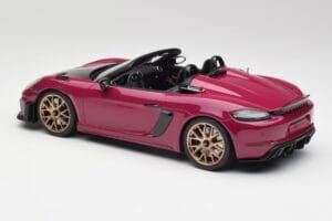 Porsche 718 982 Spyder RS Weissach Package Ruby Star Neo GT Spirit 1:18 GT486 レジン - 画像 5/6