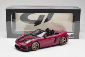 Porsche 718 982 Spyder RS Weissach Package Ruby Star Neo GT Spirit 1:18 GT486 レジン - 画像 6/6
