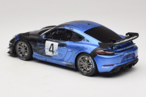 Porsche 718 Cayman GT4 RS Clubsport ブラック ブルー Otto 1:18 OT469 レジン - 画像 5/6