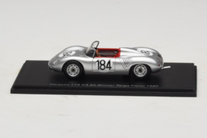 Porsche 718 RS 60 #184 J. Bonnier / H. Herrmann Winner Targa Florio 1960 Spark 1:43 43TF60 レジン