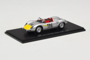 Porsche 718 RS 61 #136 S. Moss / G. Hill Porsche KG Targa Florio 1961 Spark 1:43 S4149 レジン - 画像 2/4