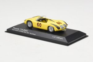 Porsche 718 RS61 #60 D. Wester Road America 500 Miles 1963 Minichamps 1:43 430636560 メタル - 画像 3/4