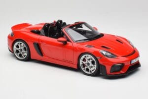 Porsche 718 Spyder RS Guards Red Norev 1:18 187271 メタル - 画像 6/8