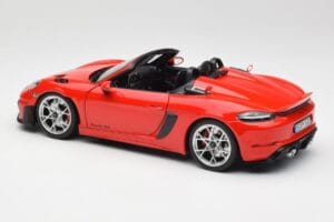 Porsche 718 Spyder RS Guards Red Norev 1:18 187271 メタル - 画像 7/8
