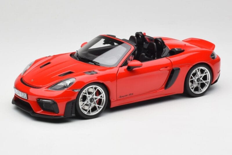 Porsche 718 Spyder RS Guards Red Norev 1:18 187271 メタル