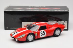 Porsche 904 GTS #35 H. Muller 24 Hours of Le Mans 1964 Minichamps 1:18 180646735 メタル - 画像 8/8