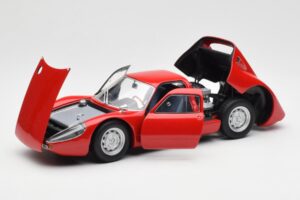 Porsche 904 GTS レッド Minichamps 1:18 180067720 メタル - 画像 2/7