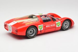 Porsche 906E BP World Record Runs Monza 1967 Minichamps 1:18 100676100 メタル - 画像 3/8