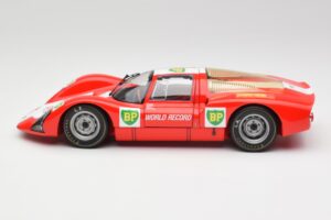 Porsche 906E BP World Record Runs Monza 1967 Minichamps 1:18 100676100 メタル - 画像 4/8