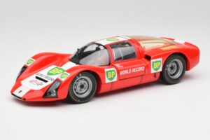 Porsche 906E BP World Record Runs Monza 1967 Minichamps 1:18 100676100 メタル