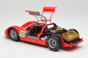Porsche 906E BP World Record Runs Monza 1967 Minichamps 1:18 100676100 メタル - 画像 5/8