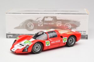 Porsche 906E BP World Record Runs Monza 1967 Minichamps 1:18 100676100 メタル - 画像 8/8