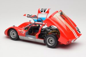 Porsche 906K #49 R. Vogele / J. Siffert 12 Hours of Sebring 1966 Minichamps 1:18 100666149 メタル - 画像 5/8