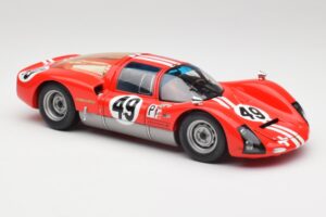 Porsche 906K #49 R. Vogele / J. Siffert 12 Hours of Sebring 1966 Minichamps 1:18 100666149 メタル - 画像 6/8