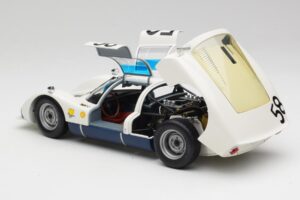 Porsche 906K #58 G. Klass / R. Stommelen 24 Hours of Le Mans 1966 Minichamps 1:18 100666158 メタル - 画像 5/8