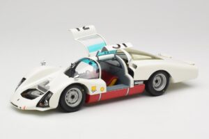 Porsche 906 LH #31 H. Herrmann / H. Linge Porsche System Engineering 24 Hours of Le Mans 1966 Minichamps 1:18 100666131 メタル - 画像 2/8