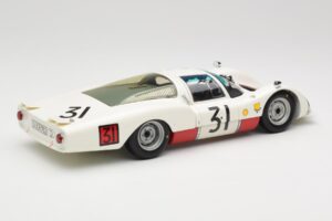 Porsche 906 LH #31 H. Herrmann / H. Linge Porsche System Engineering 24 Hours of Le Mans 1966 Minichamps 1:18 100666131 メタル - 画像 3/8