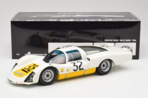 Porsche 906LH #32 Porsche System Engineering G. Schutz / P. De Klerk 24 Hours of Le Mans 1966 Minichamps 1:18 100666132 メタル - 画像 8/8