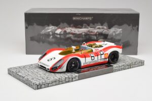 Porsche 908/02 Spyder #6 K. Lins / R. Attwood Nürburgring 1000km 1969 Minichamps 1:18 107692006 メタル - 画像 6/6