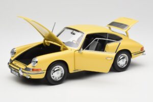 Porsche 911 901 シャンパンイエロー Kyosho 1:18 08969Y メタル - 画像 2/8