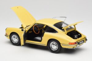 Porsche 911 901 シャンパンイエロー Kyosho 1:18 08969Y メタル - 画像 5/8