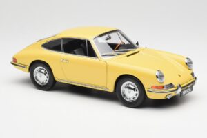 Porsche 911 901 シャンパンイエロー Kyosho 1:18 08969Y メタル - 画像 6/8