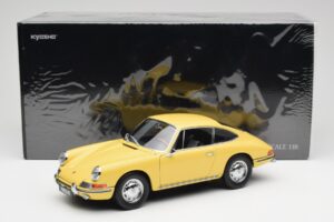 Porsche 911 901 シャンパンイエロー Kyosho 1:18 08969Y メタル - 画像 8/8