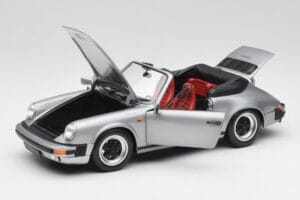 Porsche 911 930 Carrera 3.2 カブリオレ グレー メタリック Minichamps 1:18 100063034 メタル - 画像 2/8