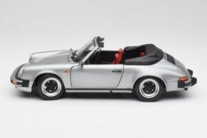 Porsche 911 930 Carrera 3.2 カブリオレ グレー メタリック Minichamps 1:18 100063034 メタル - 画像 4/8