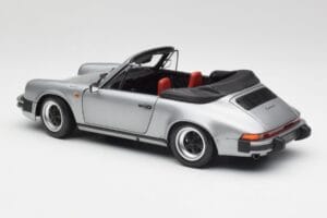 Porsche 911 930 Carrera 3.2 カブリオレ グレー メタリック Minichamps 1:18 100063034 メタル - 画像 7/8