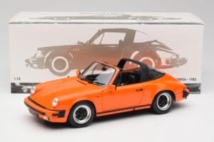 Porsche 911 930 Carrera 3.2 タルガ オレンジ Minichamps 1:18 100063064 メタル - 画像 8/8