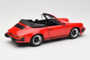 Porsche 911 930 Carrera 3.2 Cabriolet Guards Red Minichamps 1:18 110063030 メタル - 画像 3/8