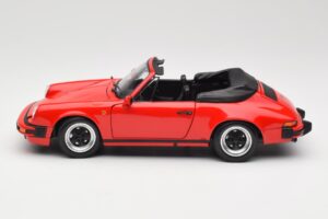 Porsche 911 930 Carrera 3.2 Cabriolet Guards Red Minichamps 1:18 110063030 メタル - 画像 4/8