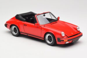 Porsche 911 930 Carrera 3.2 Cabriolet Guards Red Minichamps 1:18 110063030 メタル - 画像 6/8