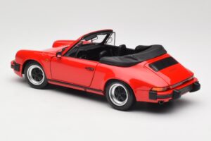 Porsche 911 930 Carrera 3.2 Cabriolet Guards Red Minichamps 1:18 110063030 メタル - 画像 7/8