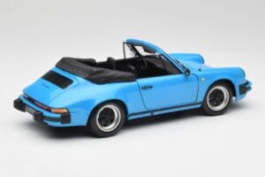 Porsche 911 930 Carrera カブリオレ ブルー Minichamps 1:18 100063032 メタル - 画像 3/8
