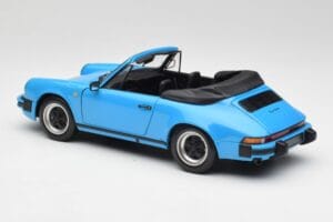 Porsche 911 930 Carrera カブリオレ ブルー Minichamps 1:18 100063032 メタル - 画像 7/8