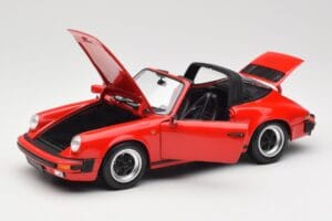 Porsche 911 930 Carrera Targa 3.2 Guards Red Minichamps 1:18 100063061 メタル - 画像 2/9
