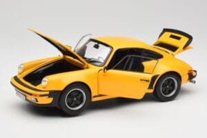 Porsche 911 930 Turbo 3.0 イエロー Norev 1:18 187579 メタル - 画像 2/8