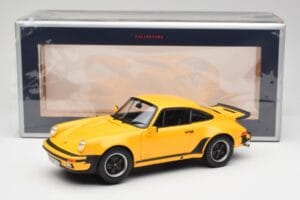 Porsche 911 930 Turbo 3.0 イエロー Norev 1:18 187579 メタル - 画像 8/8
