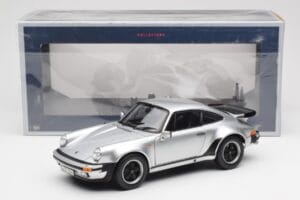 Porsche 911 930 Turbo 3.3 シルバー Norev 1:18 187574 メタル - 画像 8/8