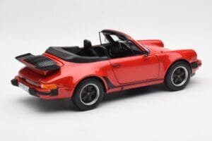 Porsche 911 930 Turbo カブリオレ レッド Norev 1:18 187664 メタル - 画像 3/8