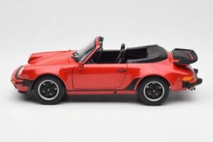Porsche 911 930 Turbo カブリオレ レッド Norev 1:18 187664 メタル - 画像 4/8