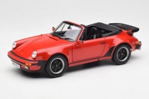 Porsche 911 930 Turbo カブリオレ レッド Norev 1:18 187664 メタル