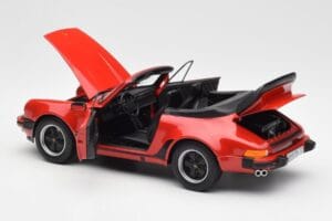 Porsche 911 930 Turbo カブリオレ レッド Norev 1:18 187664 メタル - 画像 5/8
