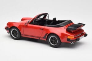 Porsche 911 930 Turbo カブリオレ レッド Norev 1:18 187664 メタル - 画像 7/8