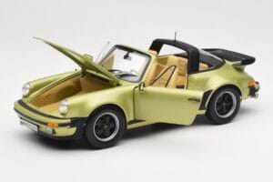 Porsche 911 930 Turbo Targa グリーン メタリック Norev 1:18 187526 メタル - 画像 2/10