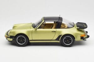 Porsche 911 930 Turbo Targa グリーン メタリック Norev 1:18 187526 メタル - 画像 5/10