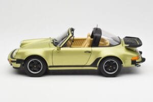Porsche 911 930 Turbo Targa グリーン メタリック Norev 1:18 187526 メタル - 画像 6/10